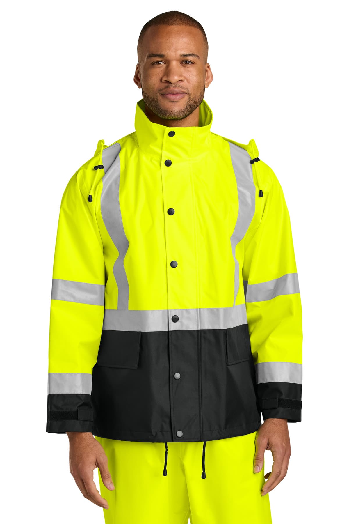 CornerStone ® ANSI 107 Class 3 Rain Jacket CSJ504 thumbnail 2