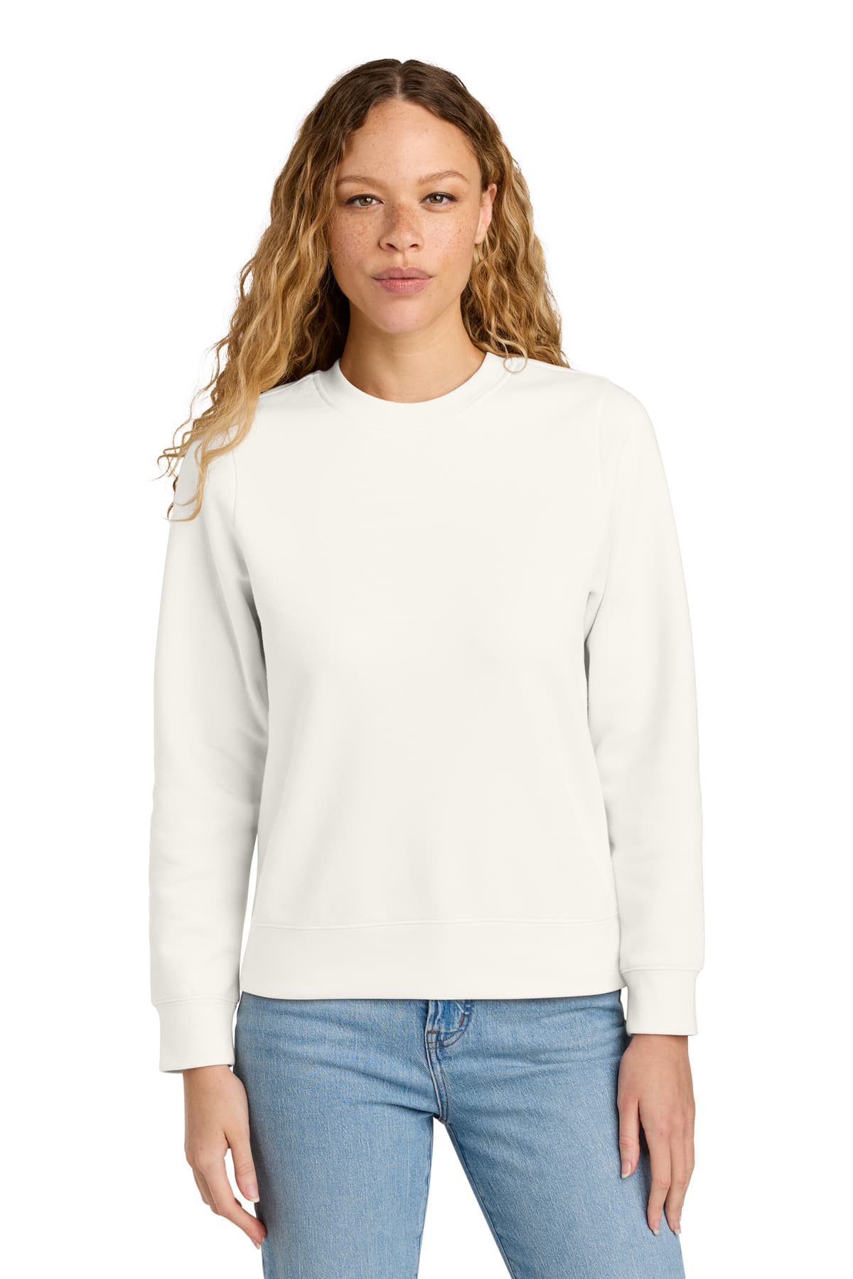 District ® Women's V.I.T.  Fleece Crew DT6105 thumbnail 5
