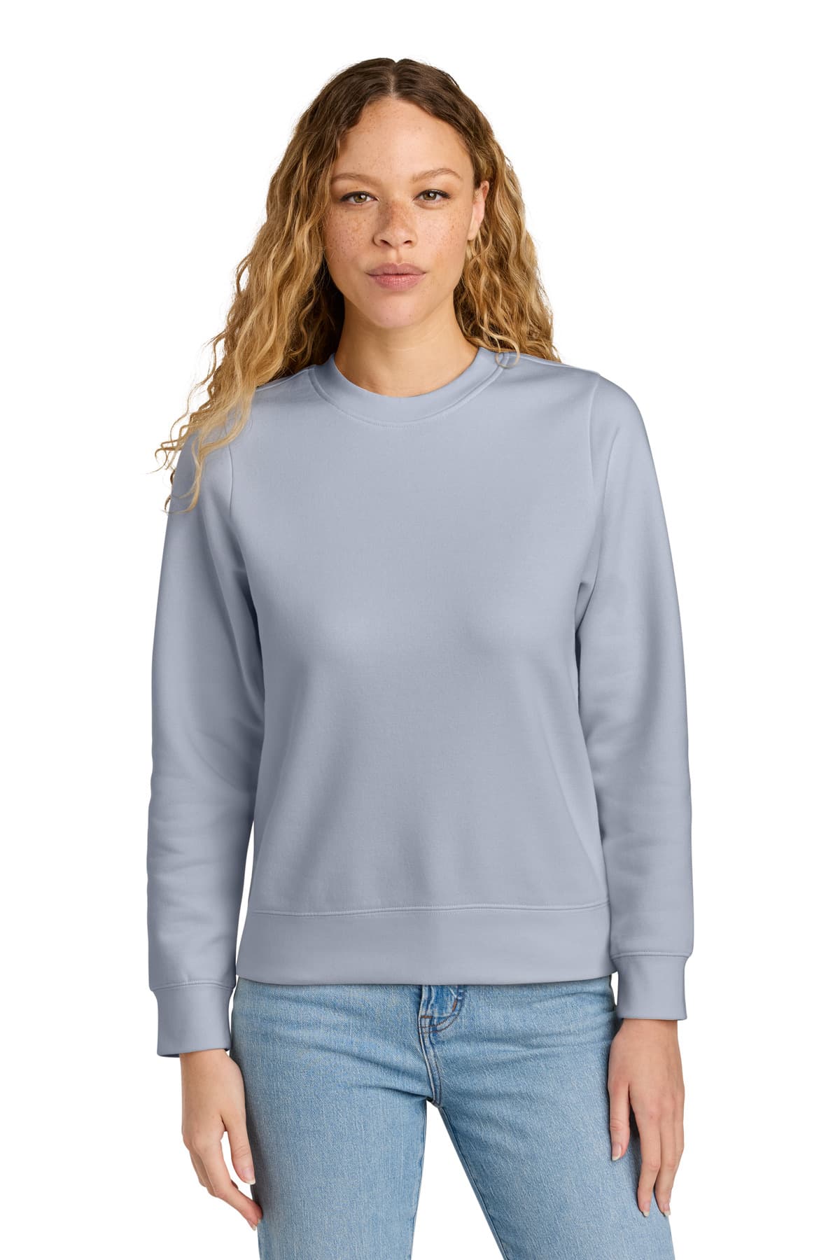 District ® Women's V.I.T.  Fleece Crew DT6105 thumbnail 2