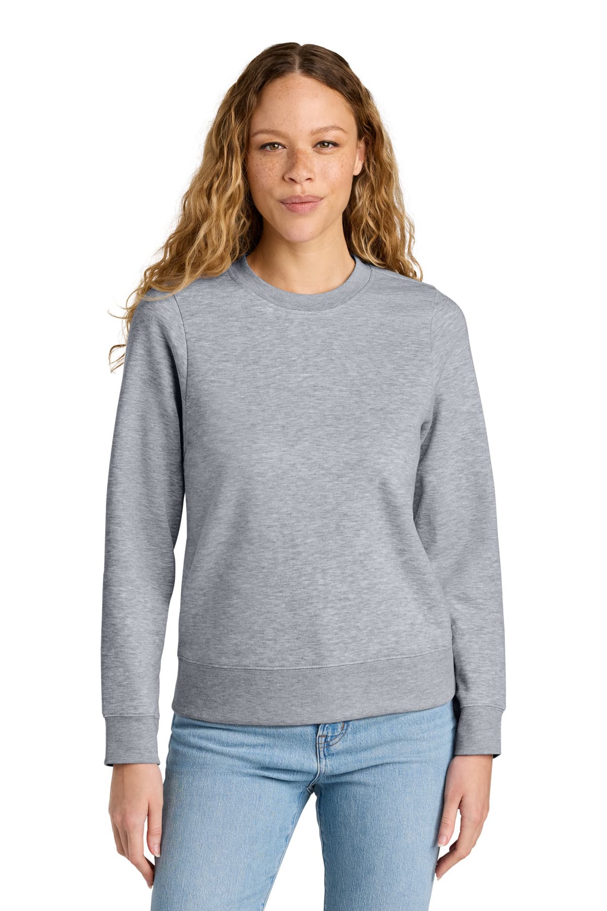 District ® Women's V.I.T.  Fleece Crew DT6105 thumbnail 3