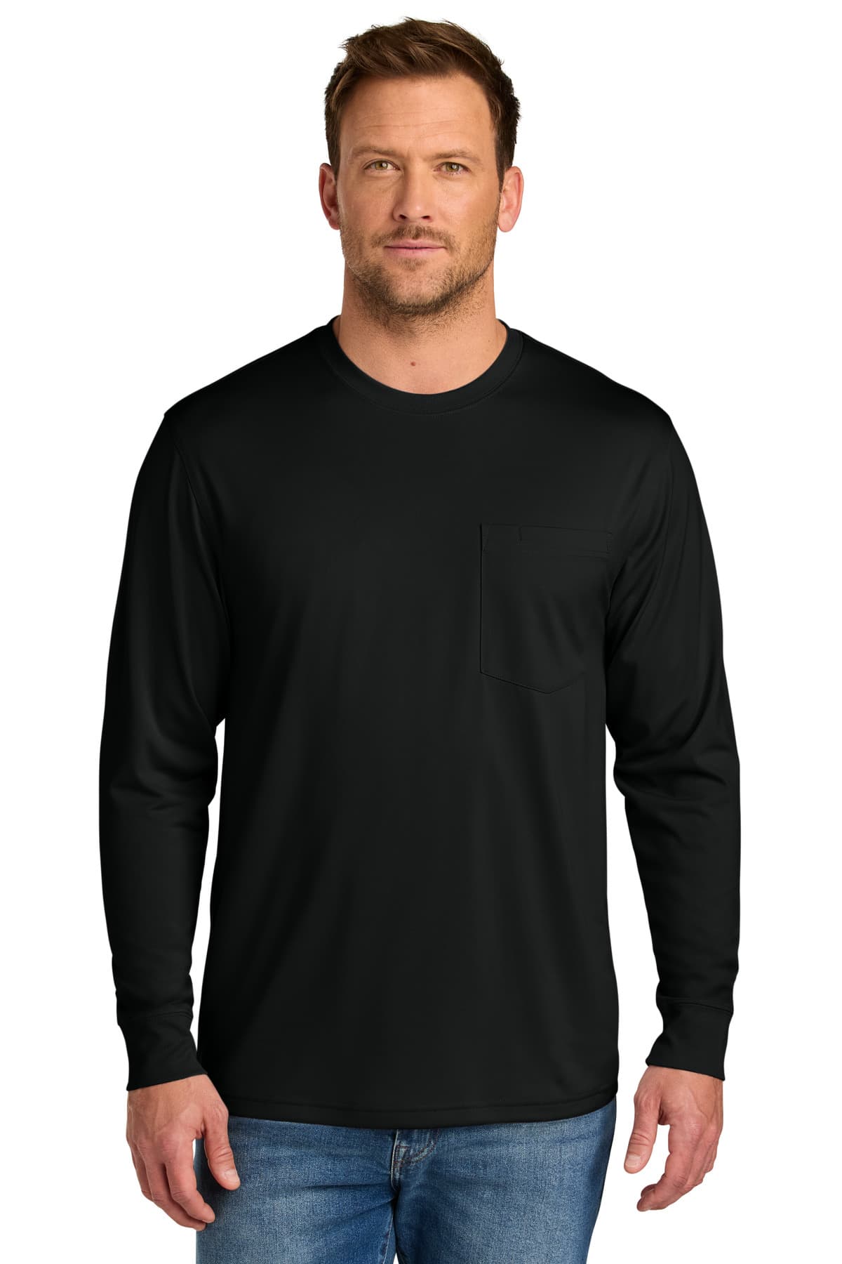 CornerStone ® Workwear Pro Long Sleeve Pocket Tee CS440LSP thumbnail 2
