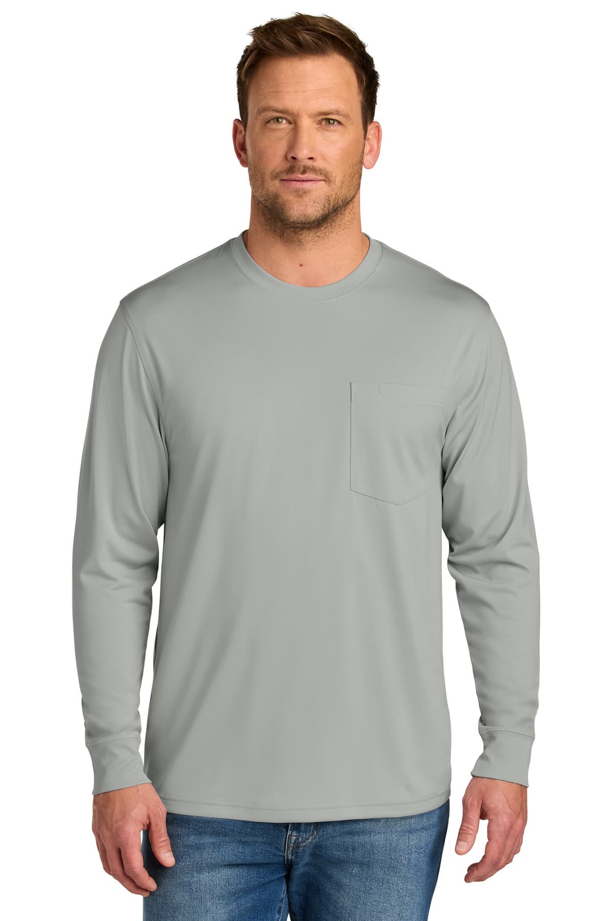 CornerStone ® Workwear Pro Long Sleeve Pocket Tee CS440LSP thumbnail 3