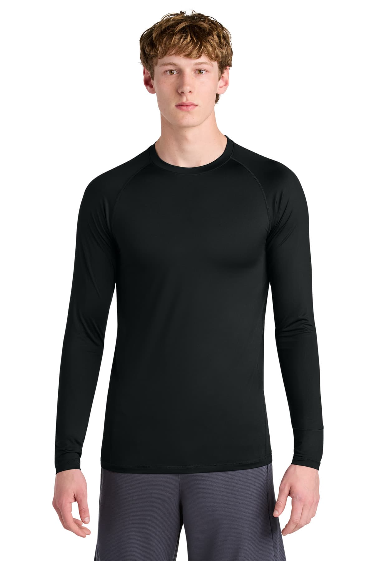 Sport-Tek ® PosiCharge ® Compression Long Sleeve Tee ST120LS thumbnail 2