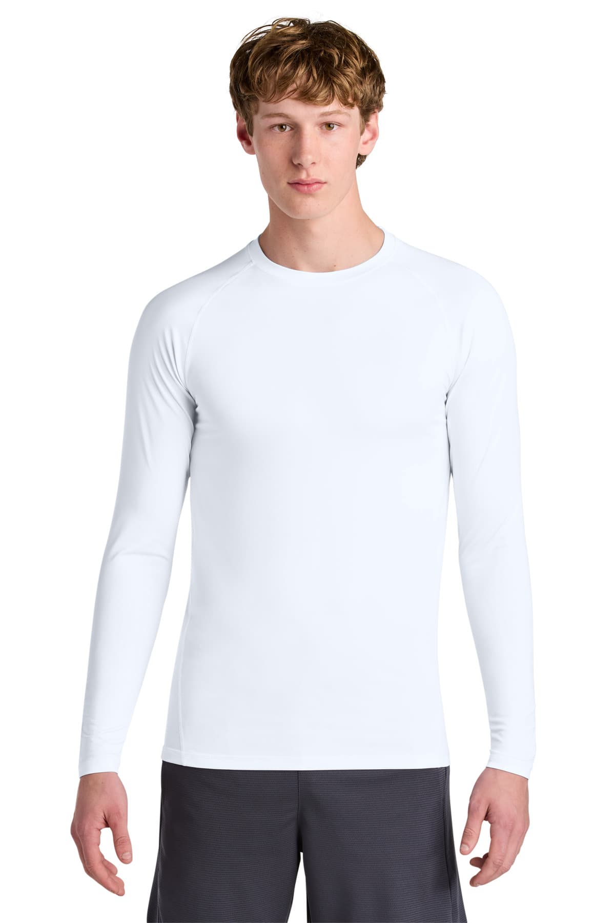 Sport-Tek ® PosiCharge ® Compression Long Sleeve Tee ST120LS thumbnail 3