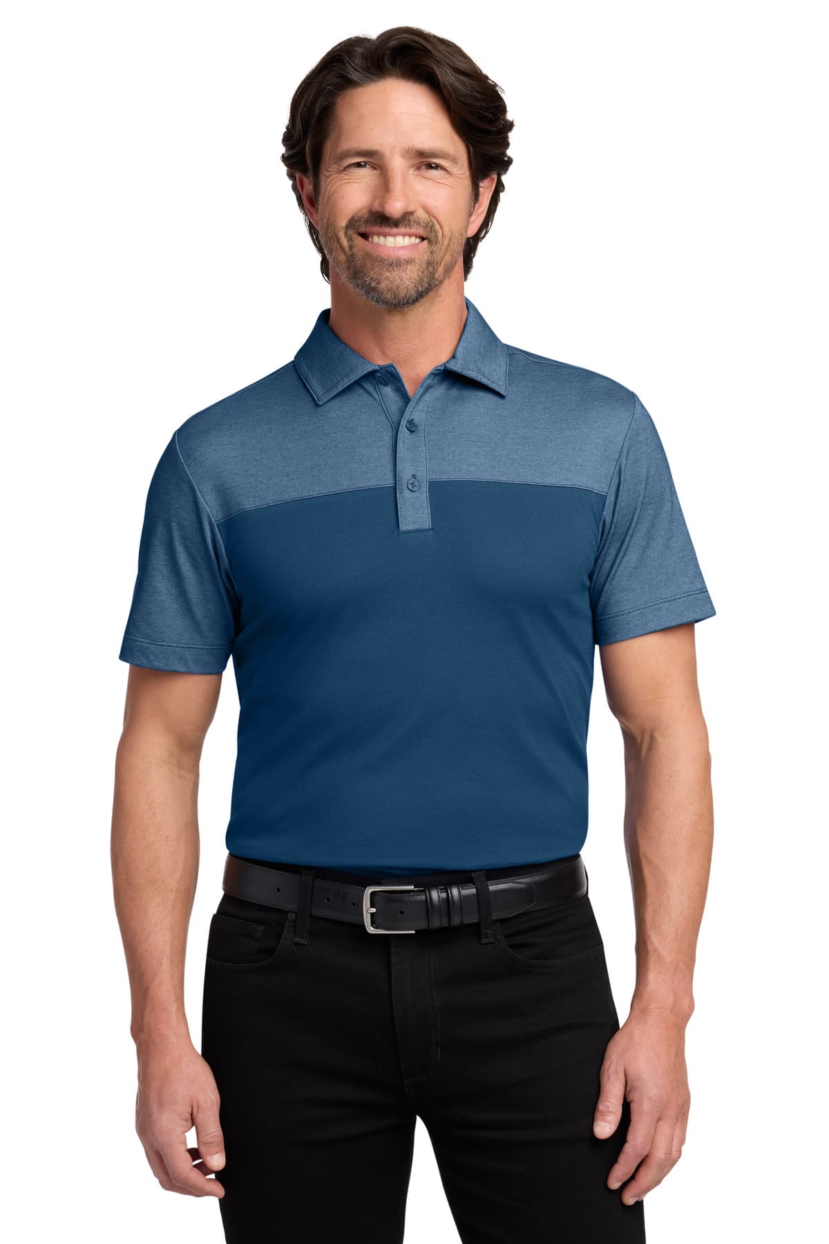 Port Authority ® Fine Pique Blend Blocked Polo K831 thumbnail 2