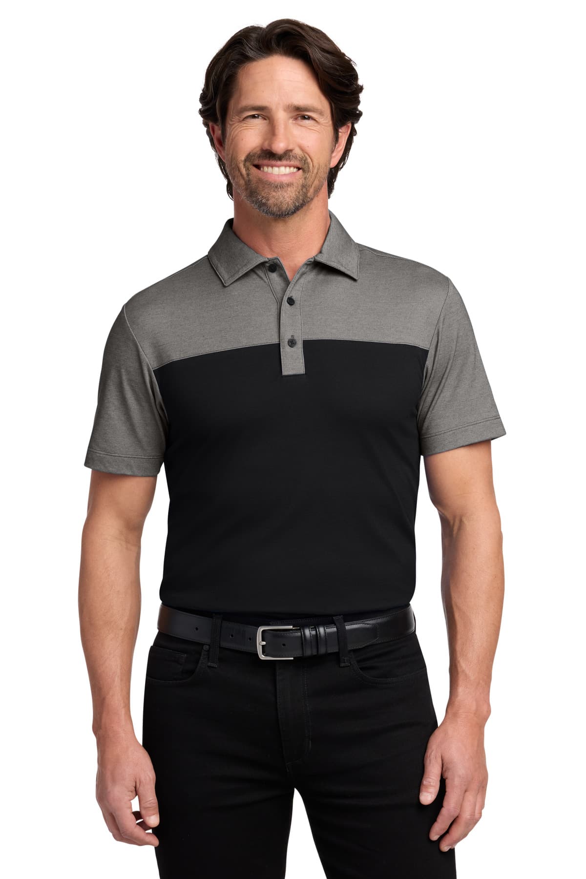 Port Authority ® Fine Pique Blend Blocked Polo K831 thumbnail 4
