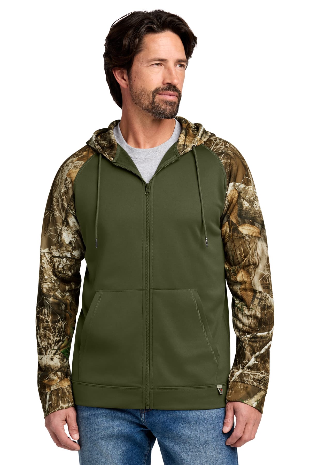 Russell Outdoors  Realtree ® Performance Colorblock Full-Zip Hoodie RU452 thumbnail 4