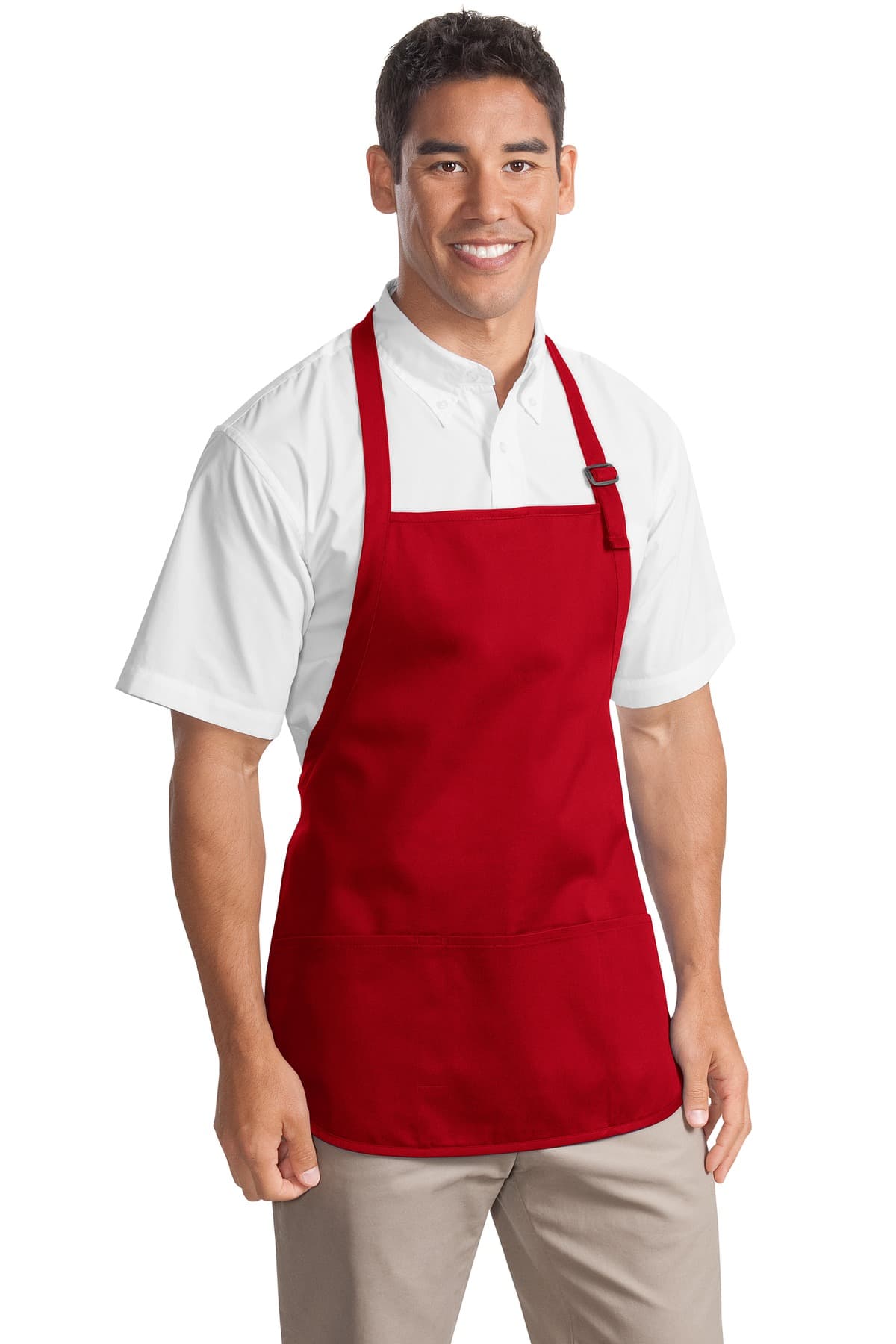 Port Authority ® Medium-Length Apron with Pouch Pockets. A510 thumbnail 5