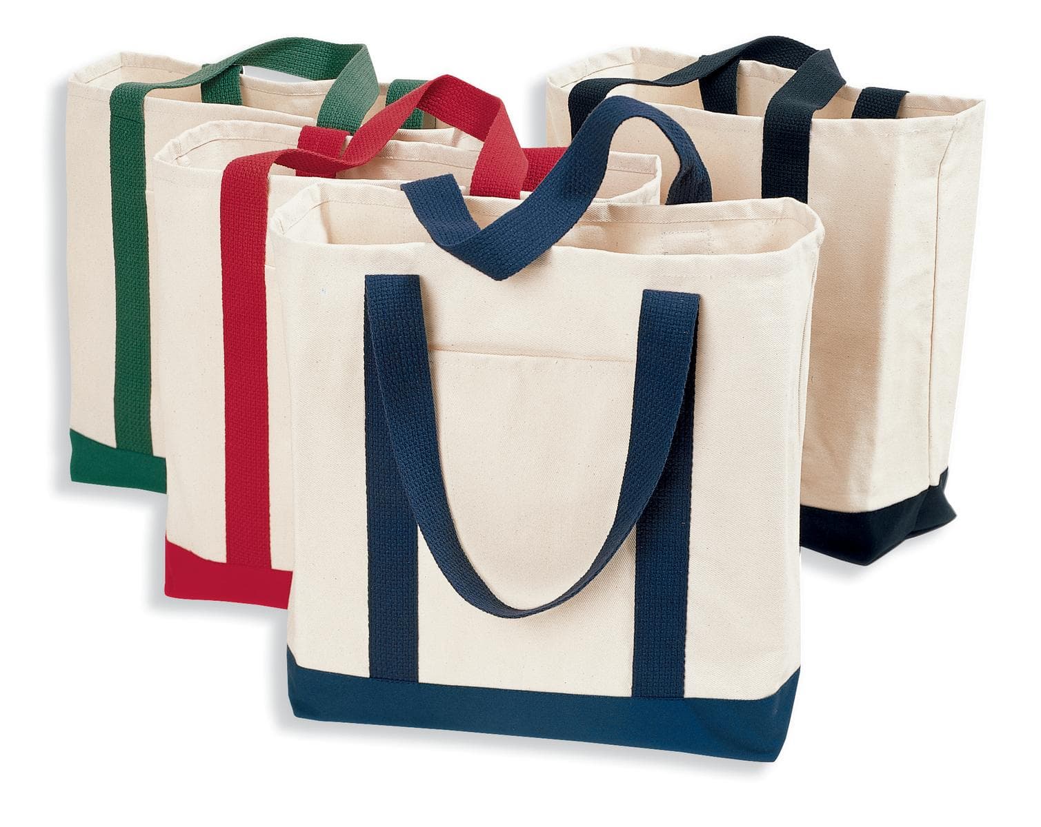 Port Authority ® - Ideal Twill Two-Tone Shopping Tote. B400 - Image 1