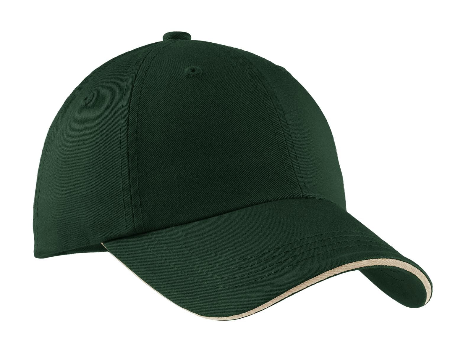Port Authority ® Sandwich Bill Cap with Striped Closure. C830 thumbnail 5