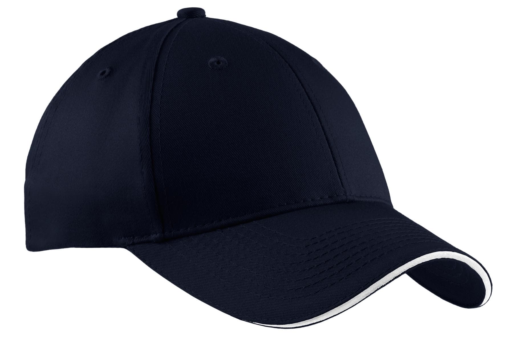 Port Authority ® Cotton Twill Sandwich Bill Cap. CP85 thumbnail 3