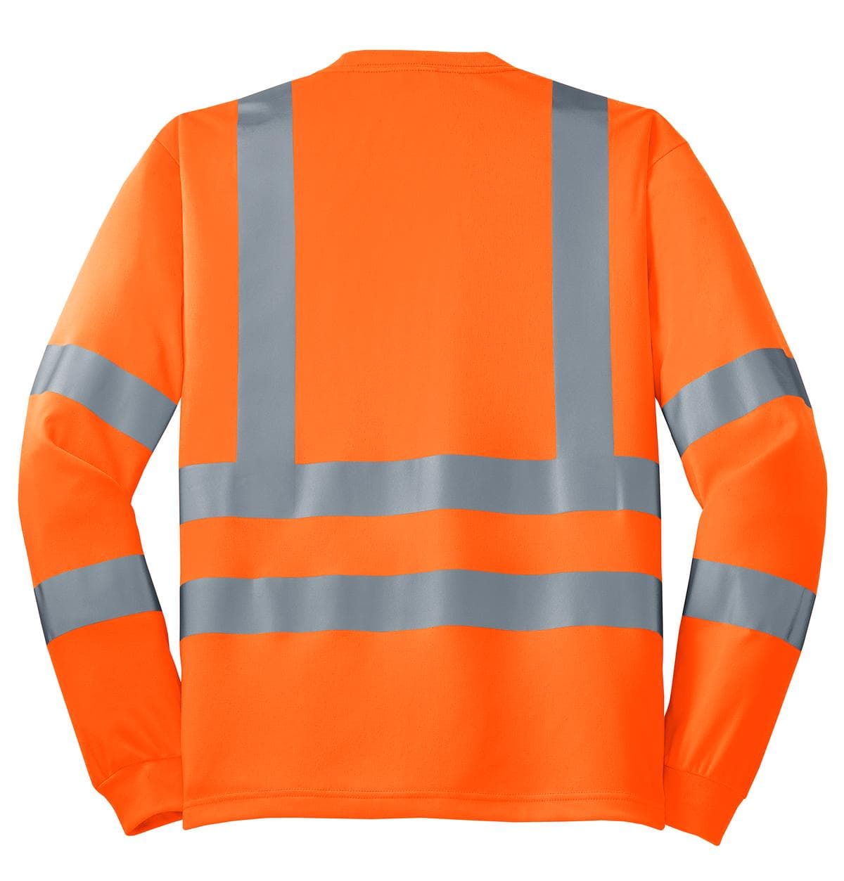 CornerStone ® - ANSI 107 Class 3 Long Sleeve Snag-Resistant Reflective T-Shirt. CS409 thumbnail 2