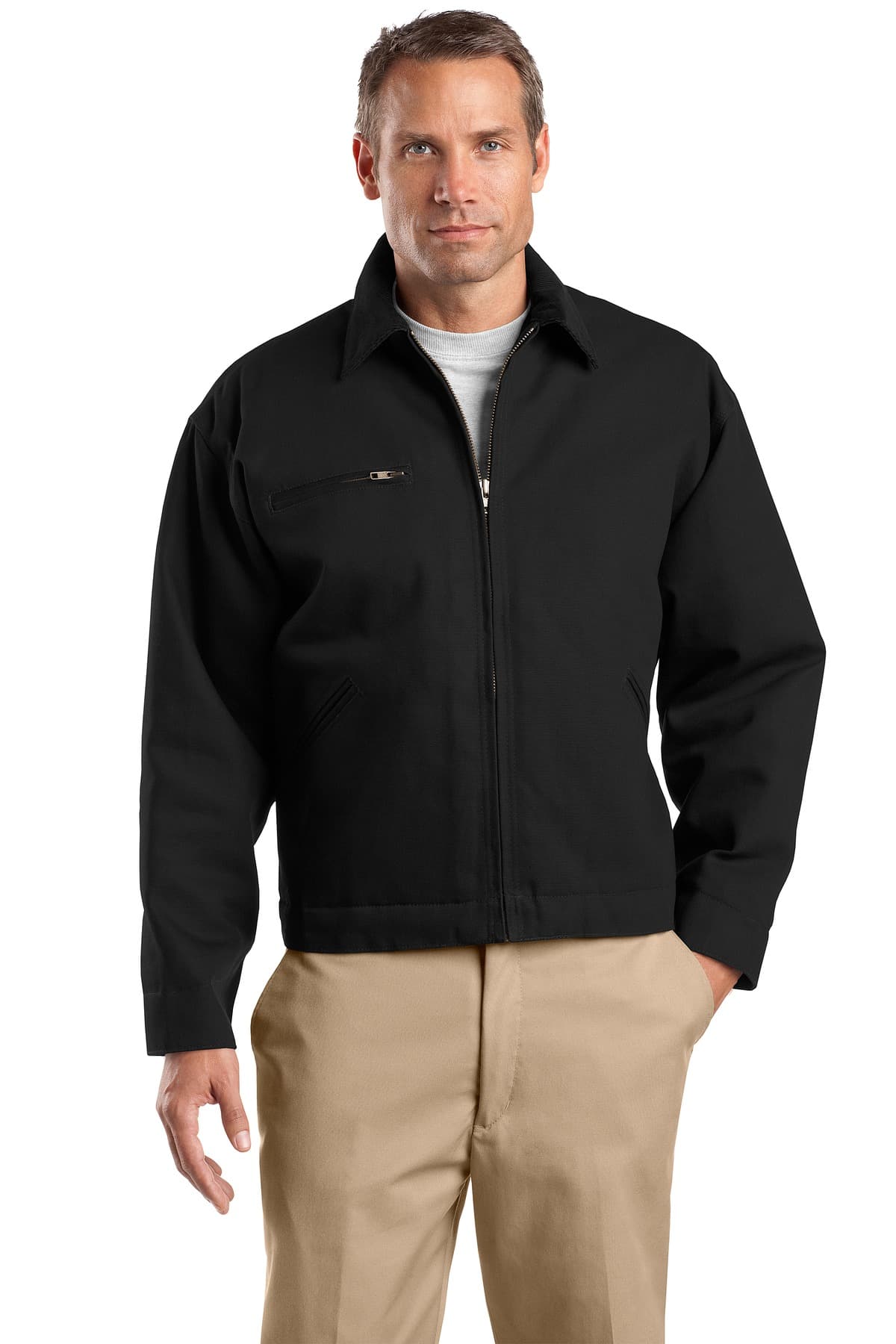 CornerStone ® Tall Duck Cloth Work Jacket. TLJ763 thumbnail 2