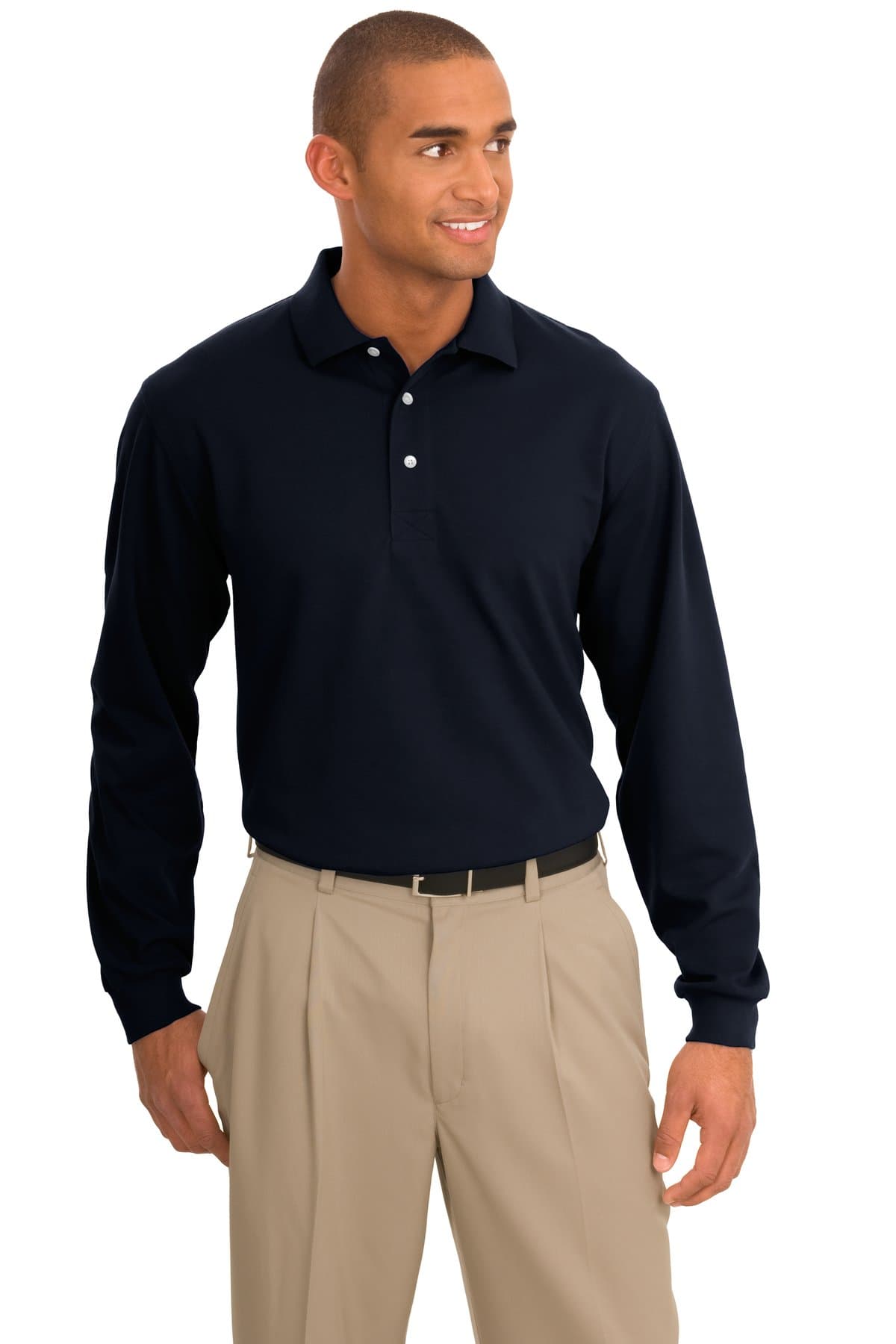 Port Authority ® Rapid Dry Long Sleeve Polo. K455LS thumbnail 4