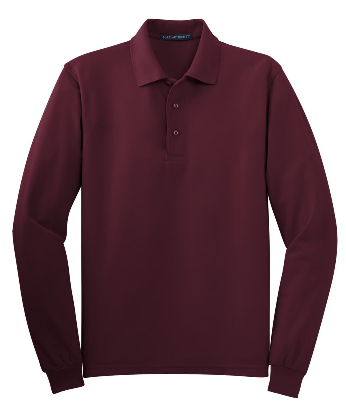 Port Authority ® Silk Touch™ Long Sleeve Polo. K500LS thumbnail 5