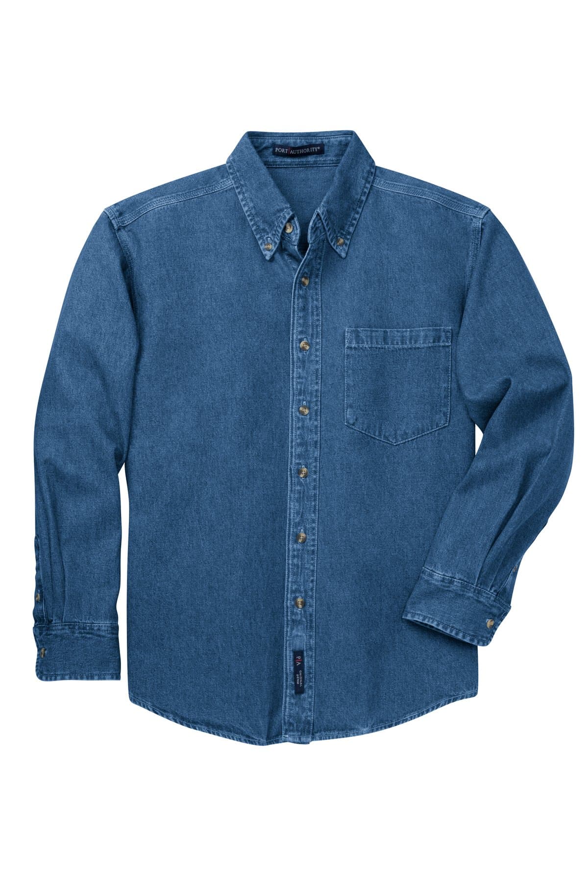 Port Authority ® Heavyweight Denim Shirt. S100 thumbnail 2