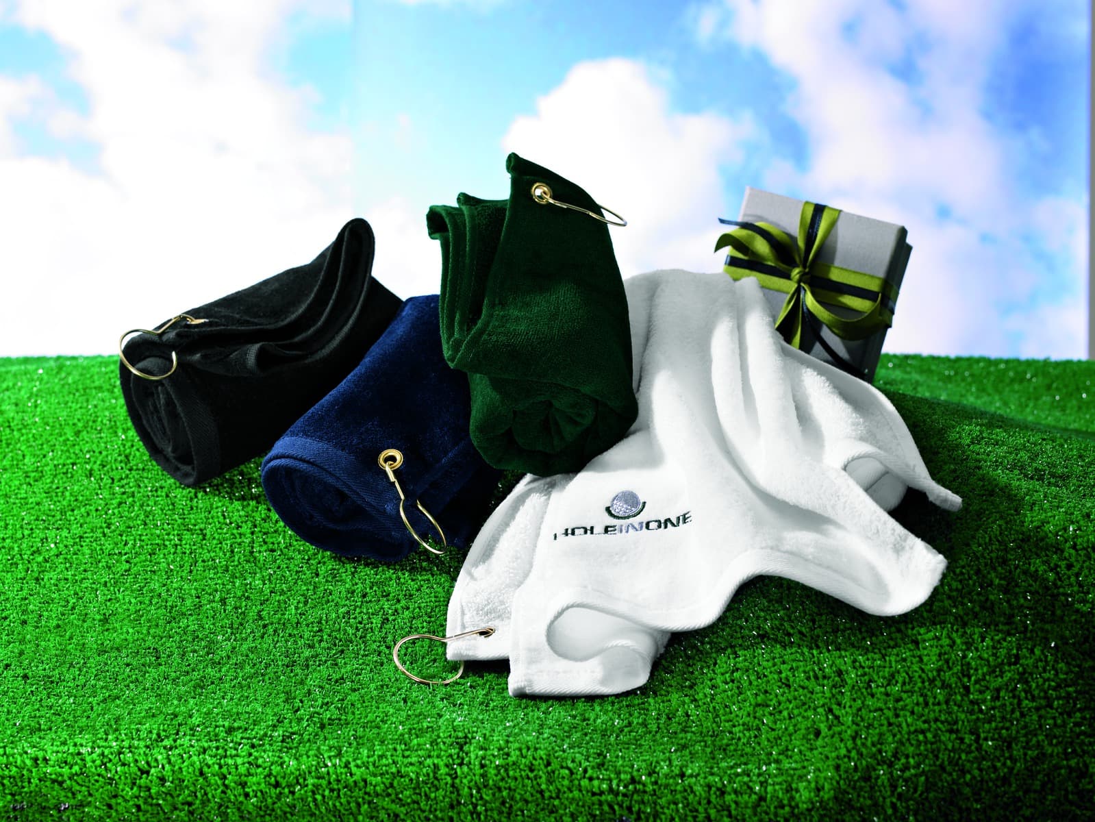 Port Authority ® Grommeted Golf Towel. TW51 - Image 1