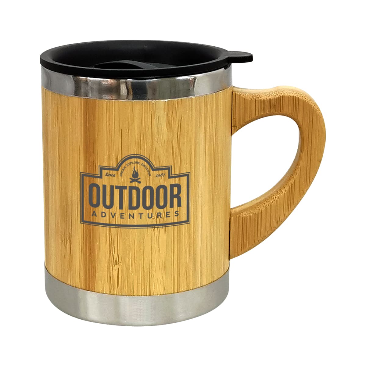 10 Oz. Maddox Bamboo Mug - Image 1