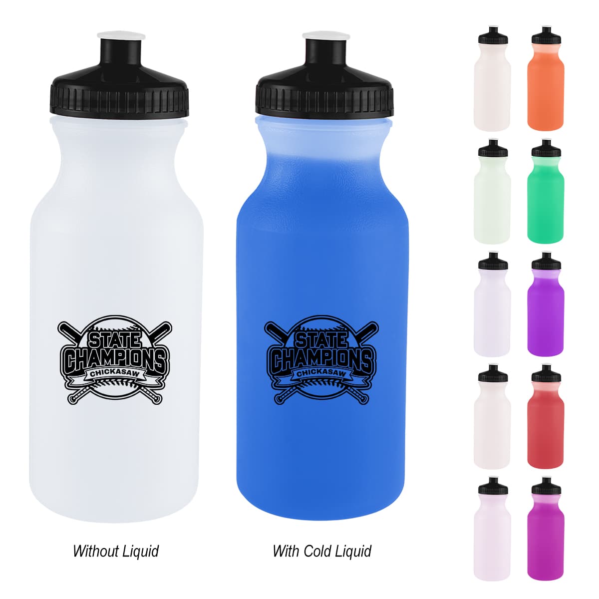 20 Oz. Mood Bike Bottle - Image 1
