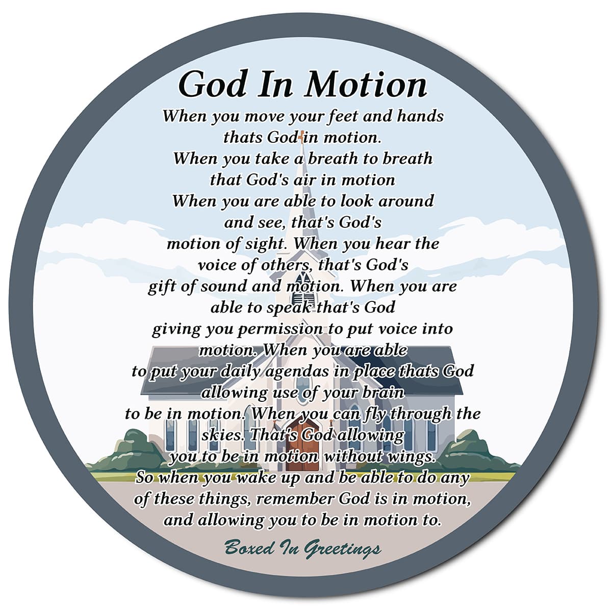 3" Circle Magnet - Image 1