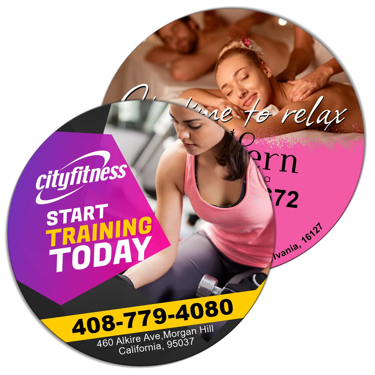 4" Circle Magnet - Image 1