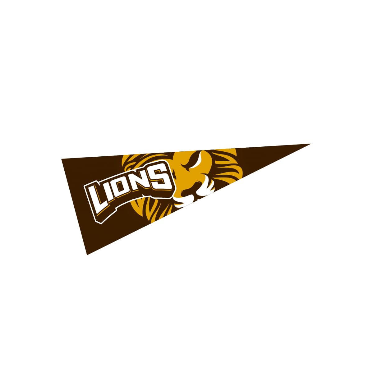4" x 10" Pennant - Image 1