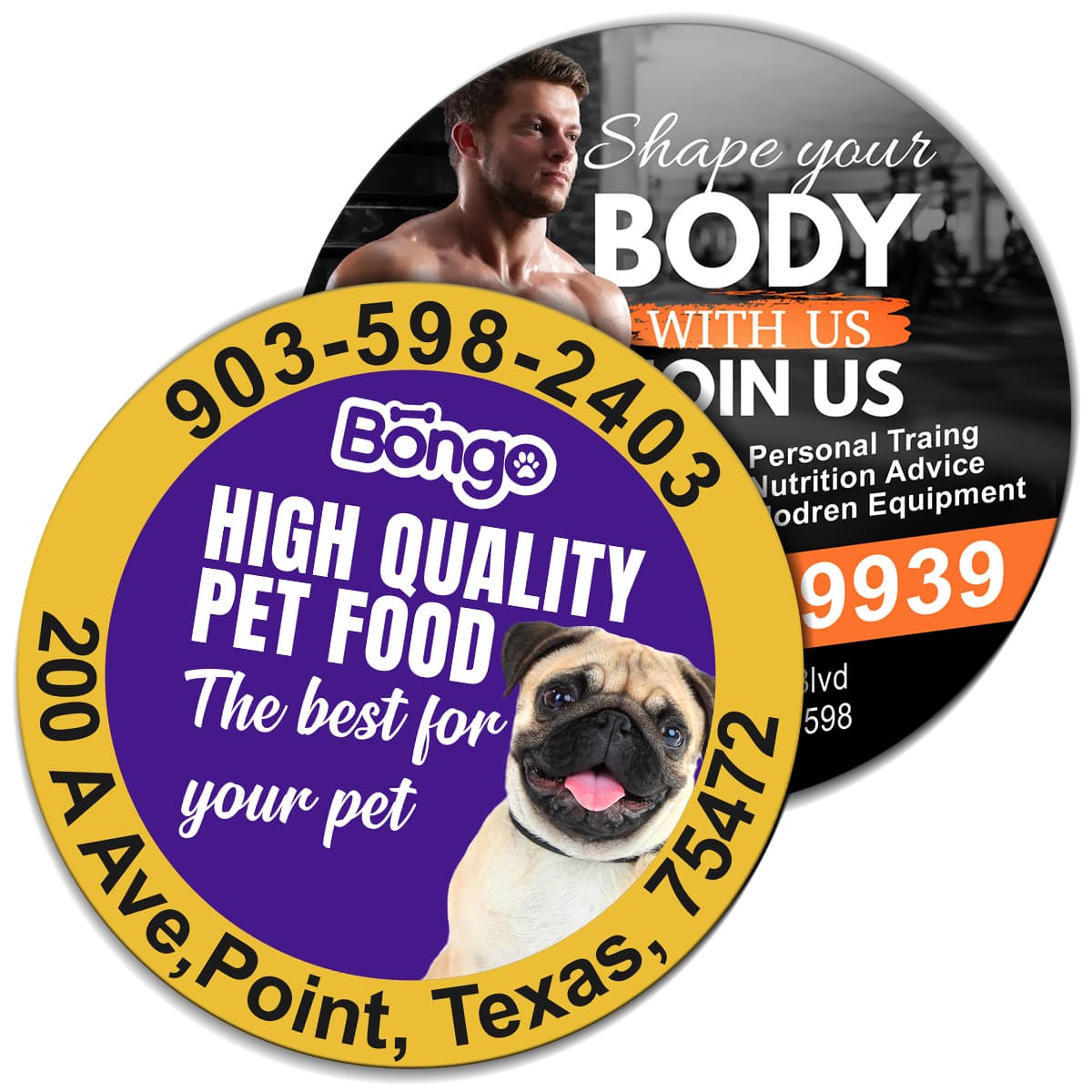 5.5" Circle Magnet - Image 1