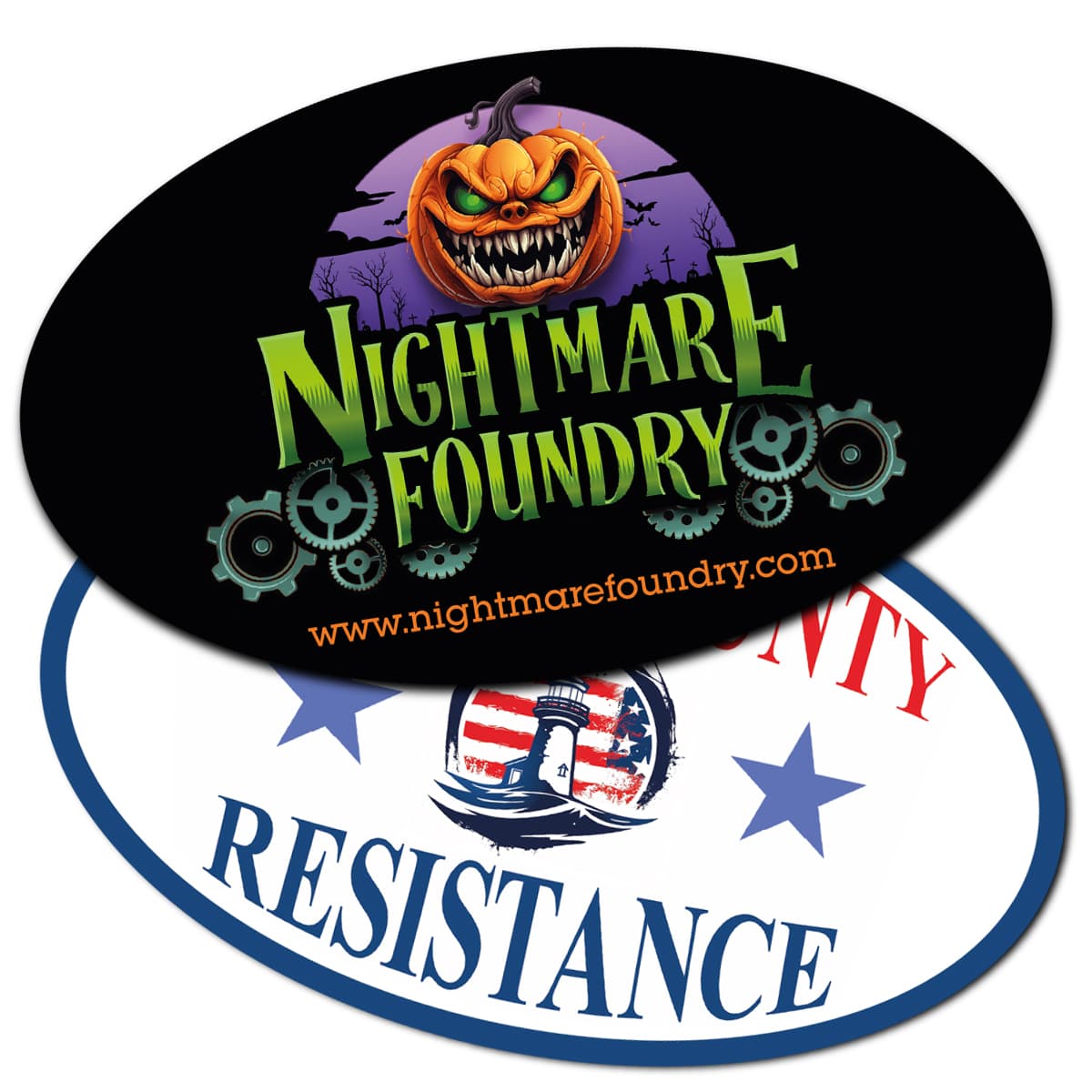 5" x 3" Oval Magnet - Image 1