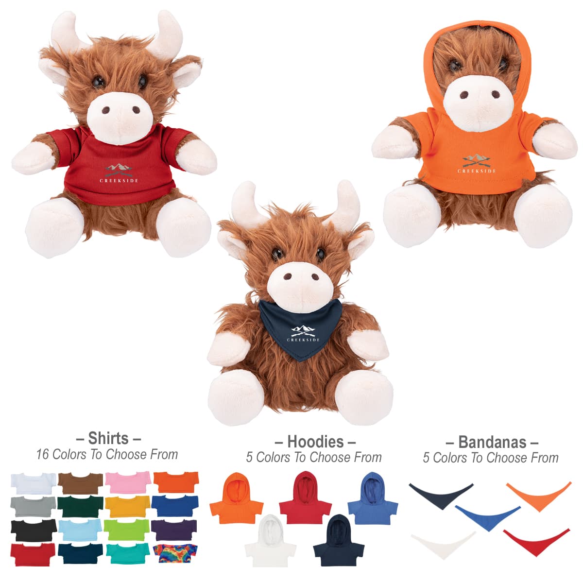 6" Heidi Highland Cow - Image 1