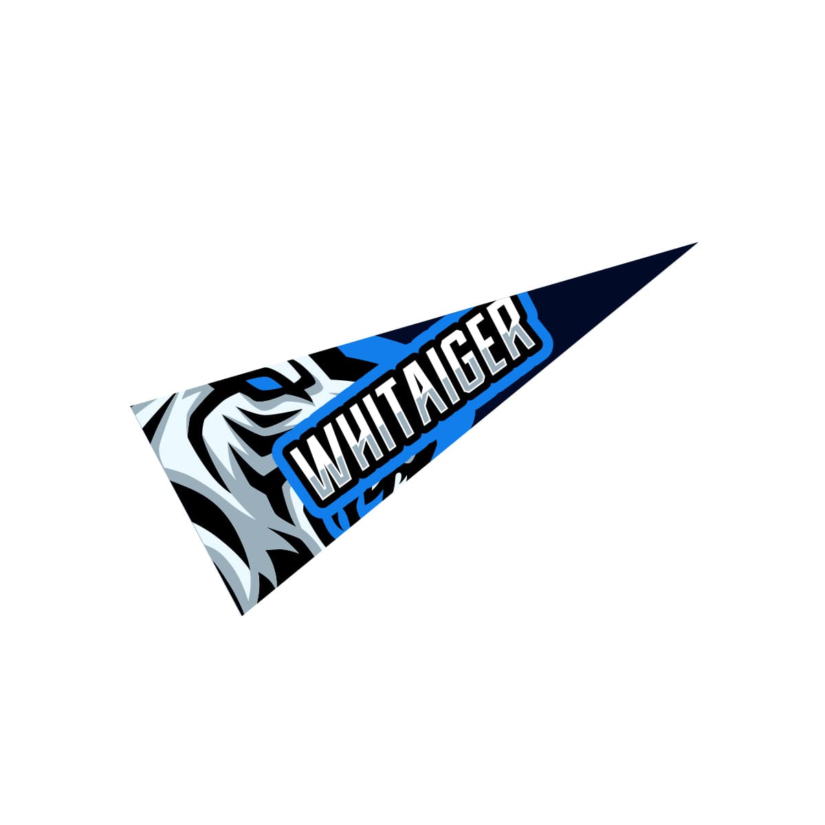 8" x 18" Pennant - Image 1