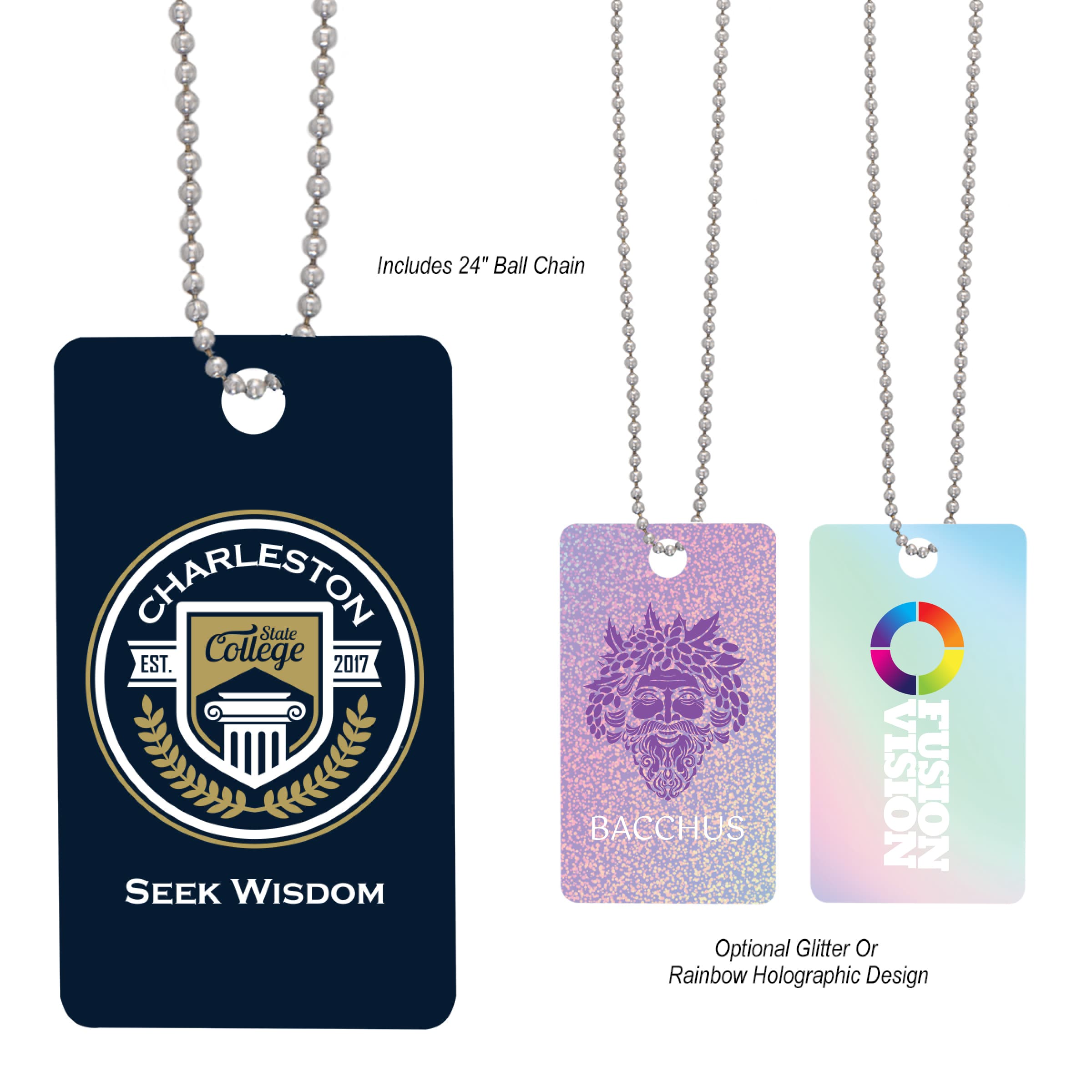 Acrylic Charm - Rectangle - Image 1