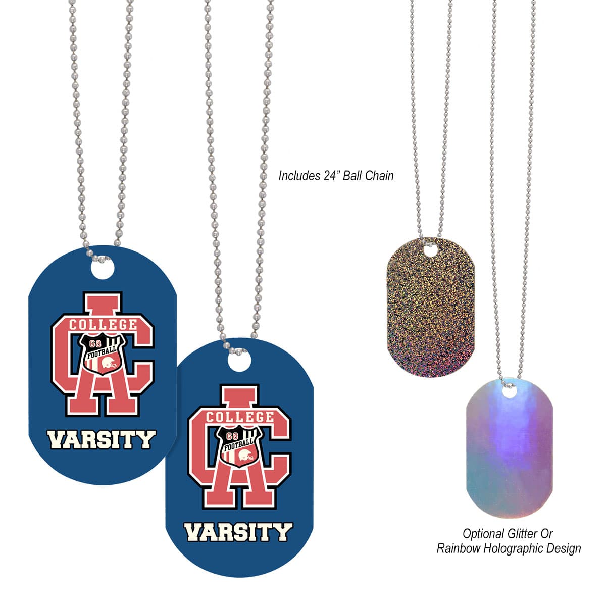 Acrylic Dog Tag - Image 1