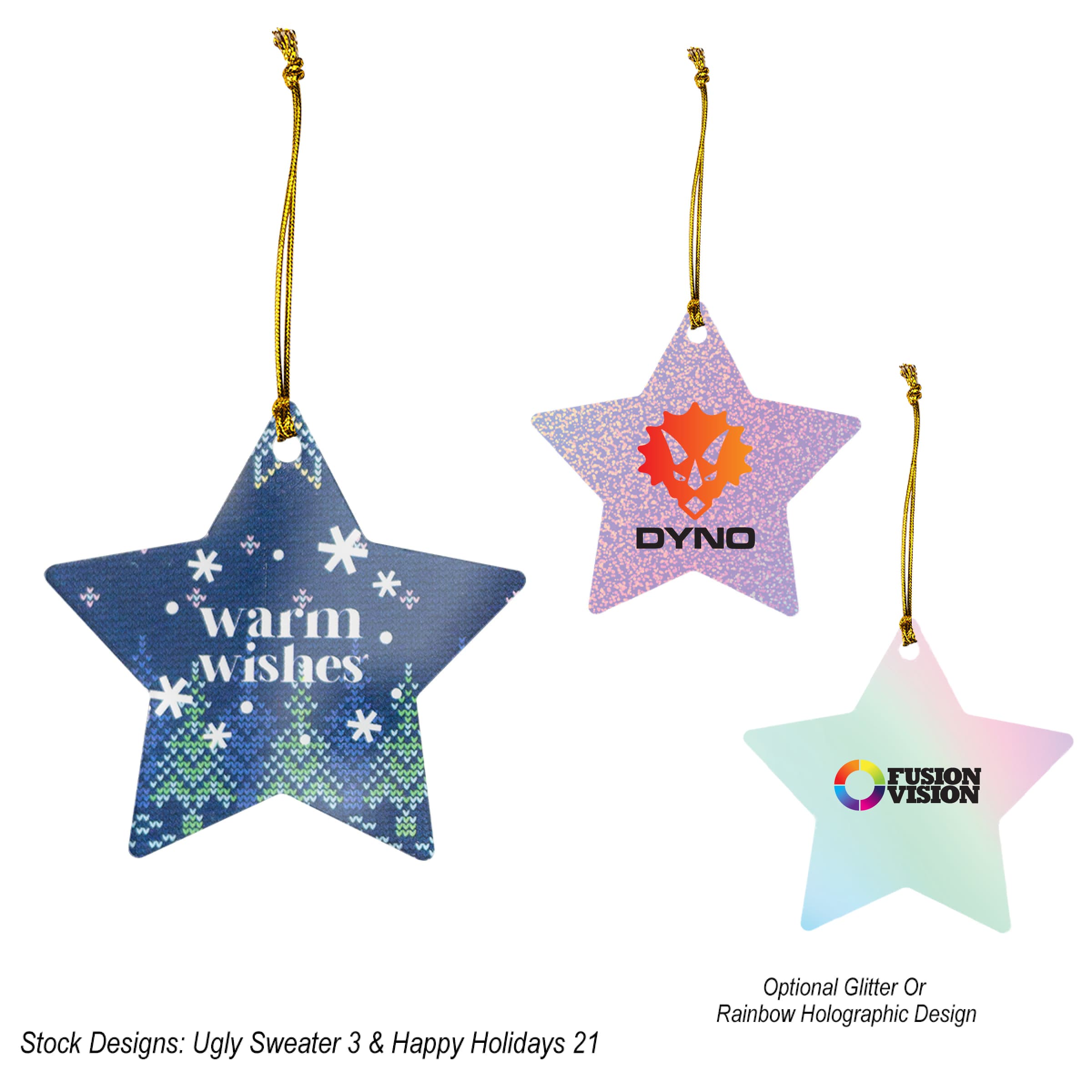 Acrylic Ornament - Star - Image 1
