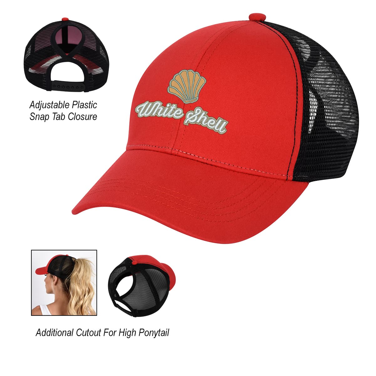 BED HEAD PONYTAIL CAP - Image 1