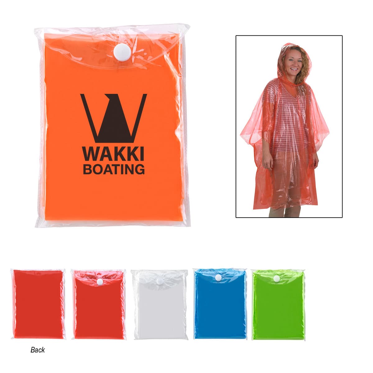 Disposable Poncho - Image 1