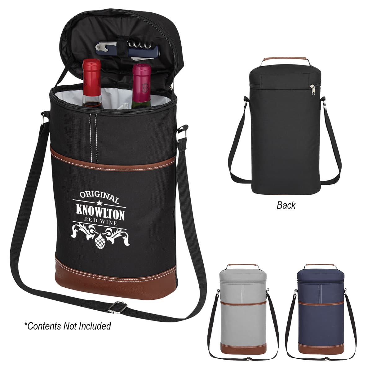 Double Wine Kooler Bag - Image 1