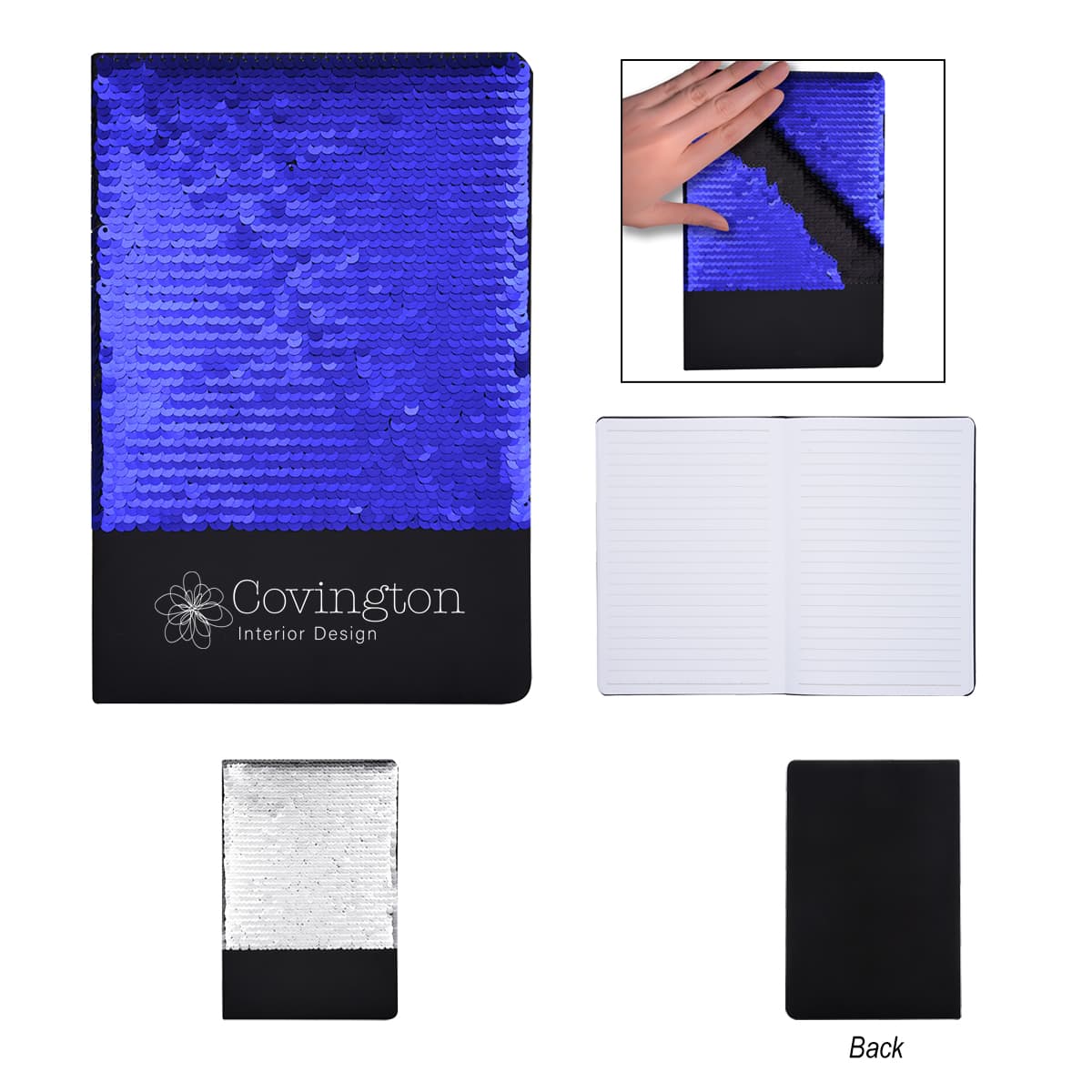 Flip Sequin Notebook - Image 1