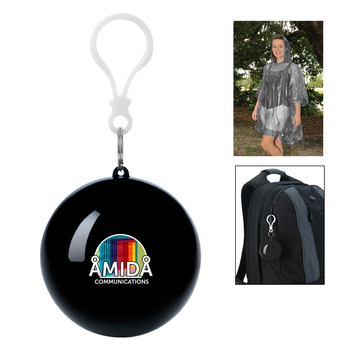 Poncho Ball Key Chain - Image 1