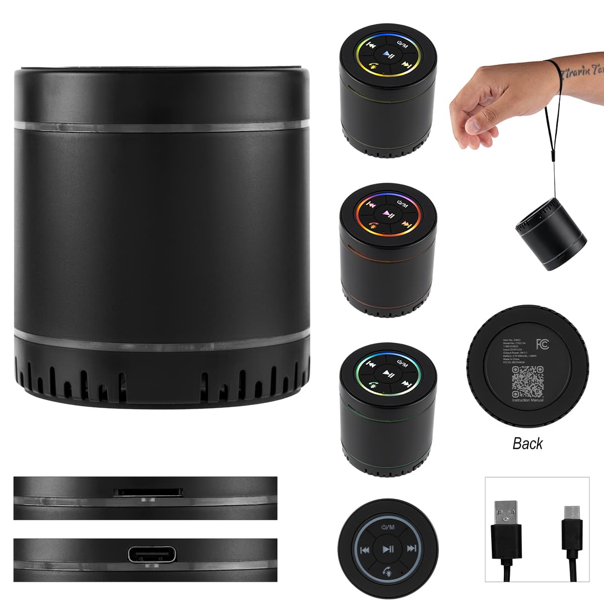rABS Light Up Speaker thumbnail 2