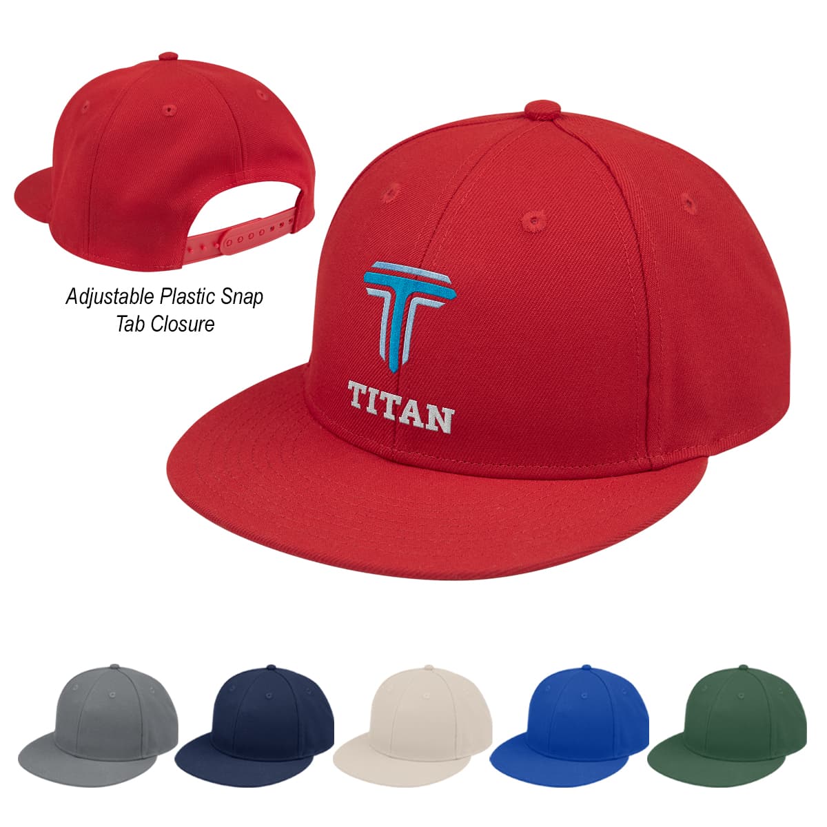 SHANE FLAT BILL CAP - Image 1