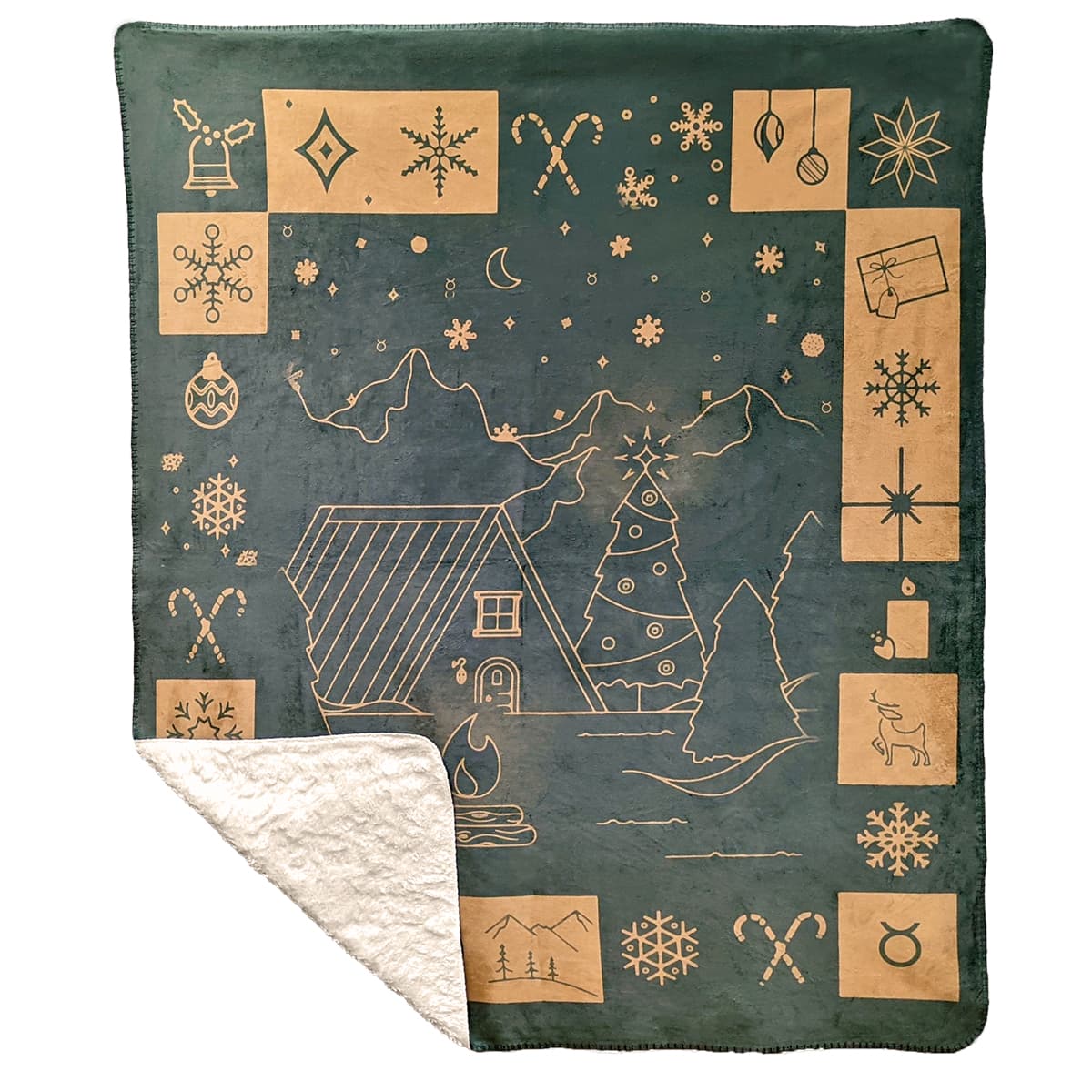 Sherpa Plush Blanket - Image 1