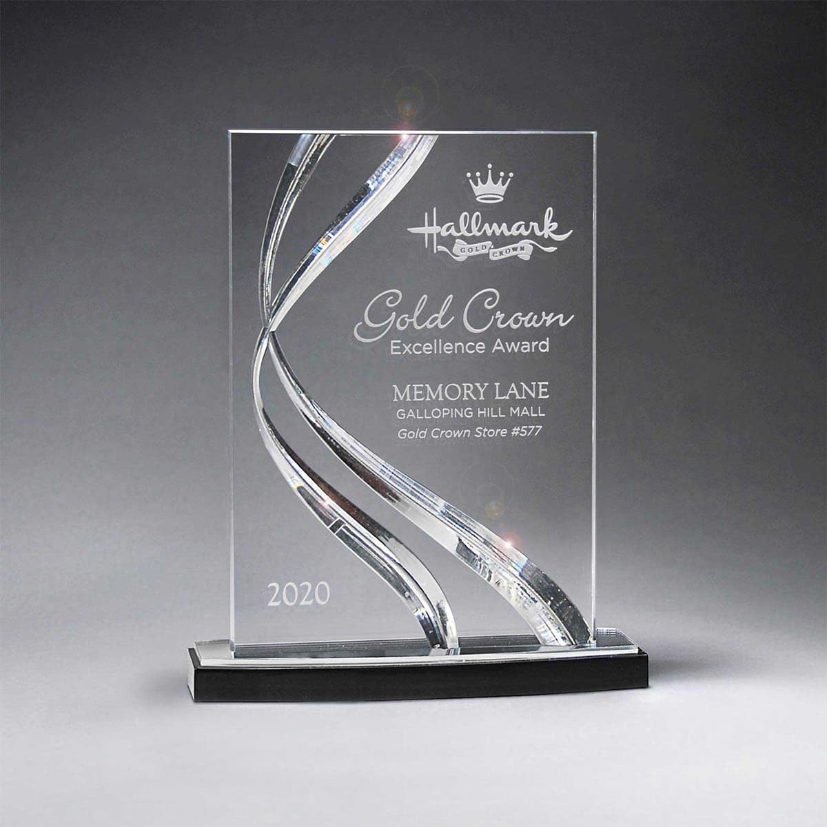 Small Clear Award - Image 1