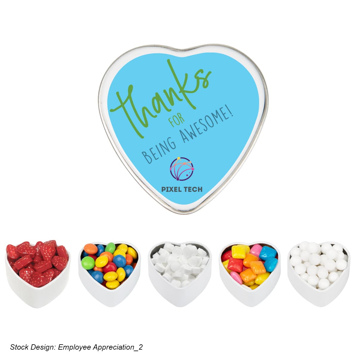 Small Heart Tin - Image 1