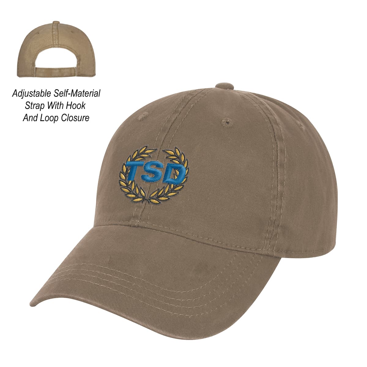 Washed Cotton Cap - Image 1