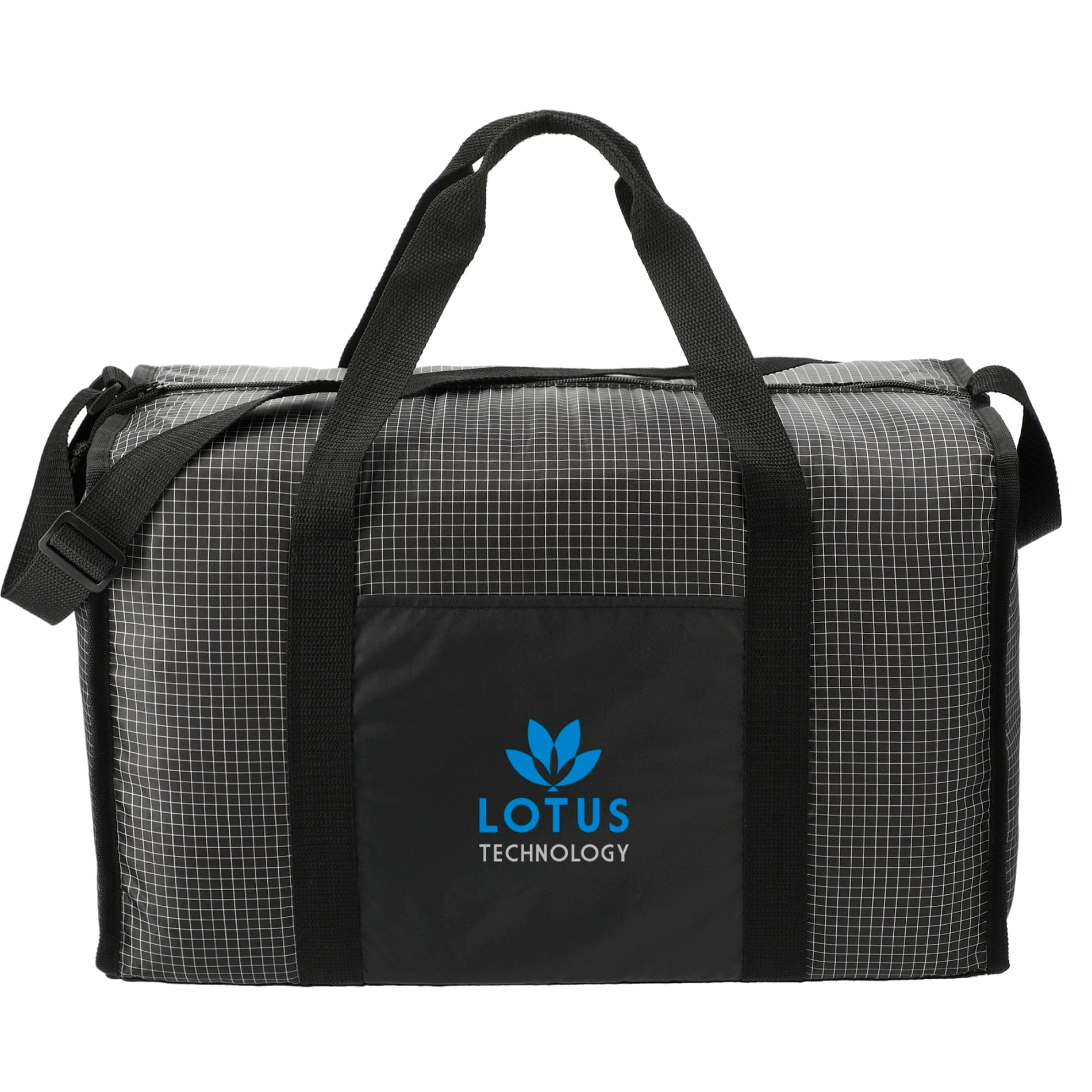 Grid Boxy Duffel - Image 1