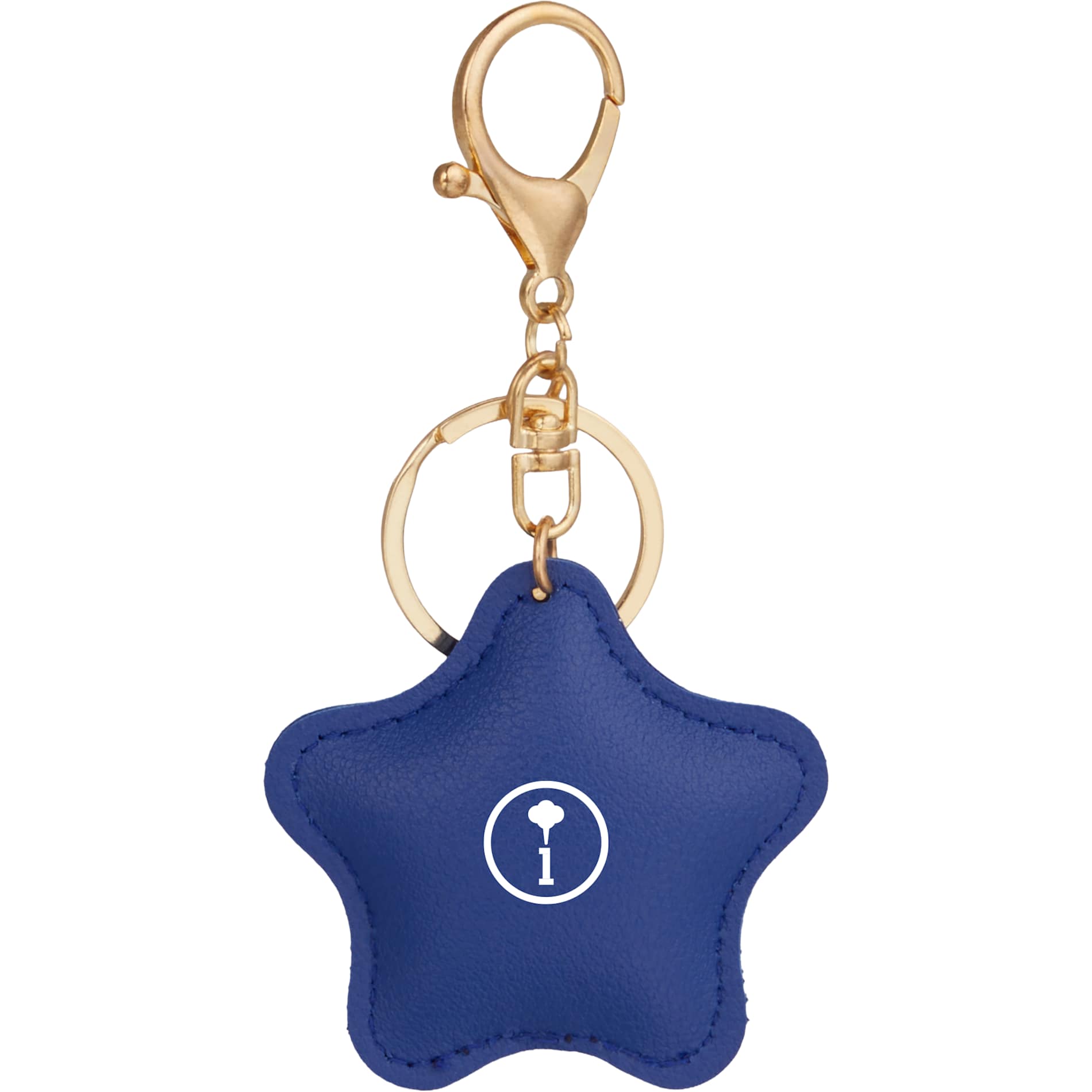 Star Leather Keychain thumbnail 2