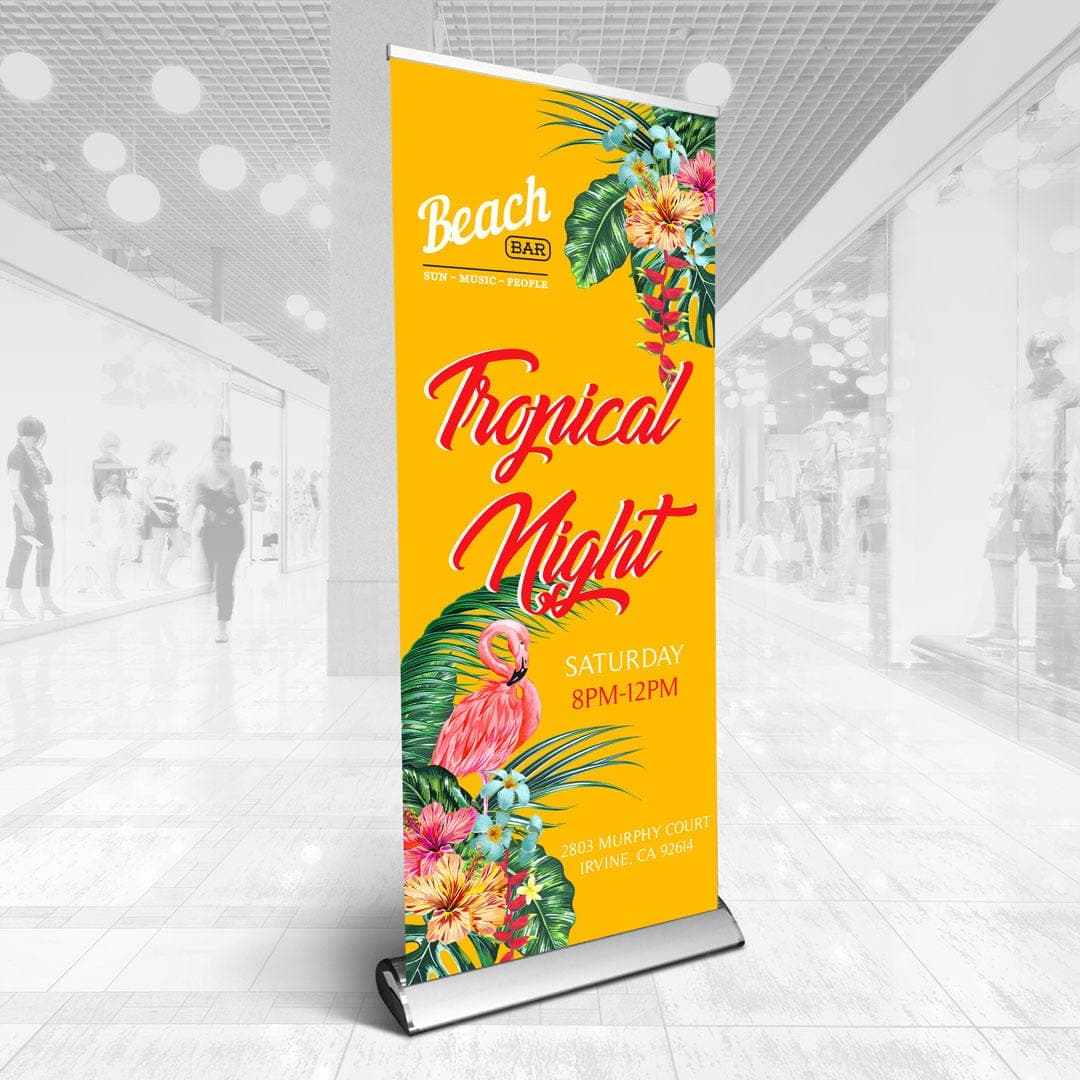 Deluxe Single-Sided Retractable Banner Stands - Image 1
