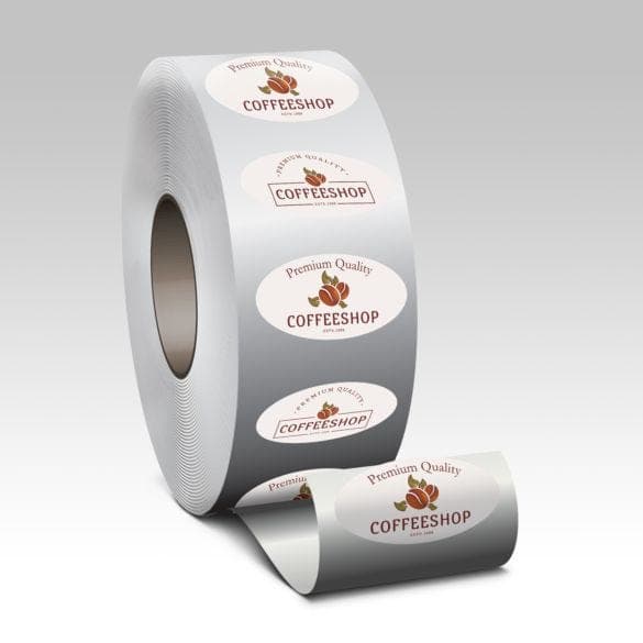 Oval Roll Labels - Image 1