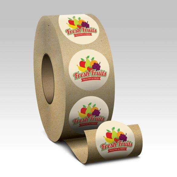 Paper Roll Labels - Image 1