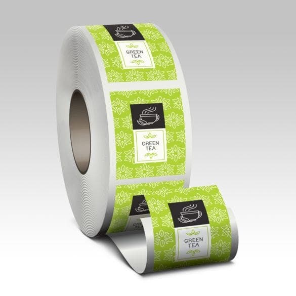 Rectangle Roll Labels - Image 1